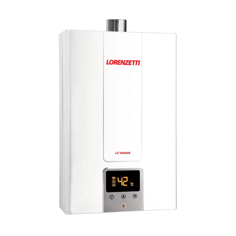 Aquecedor A Gás LZ 1600 Digital Eletrônico GLP Lorenzetti