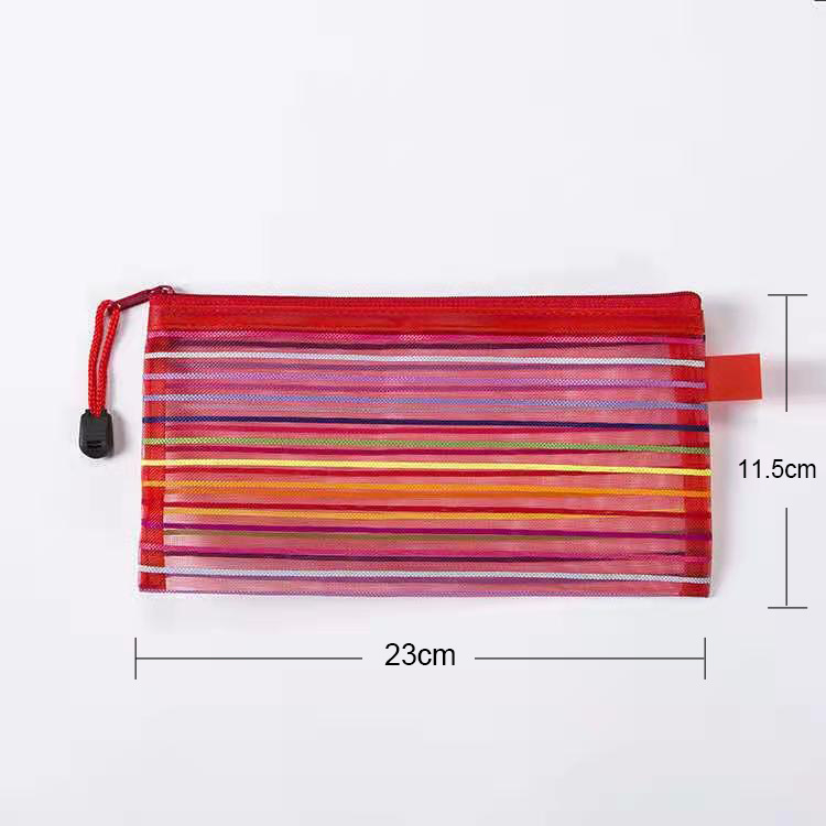 Estojo Multiuso Bolsinha Nylon Colorido Necessaire