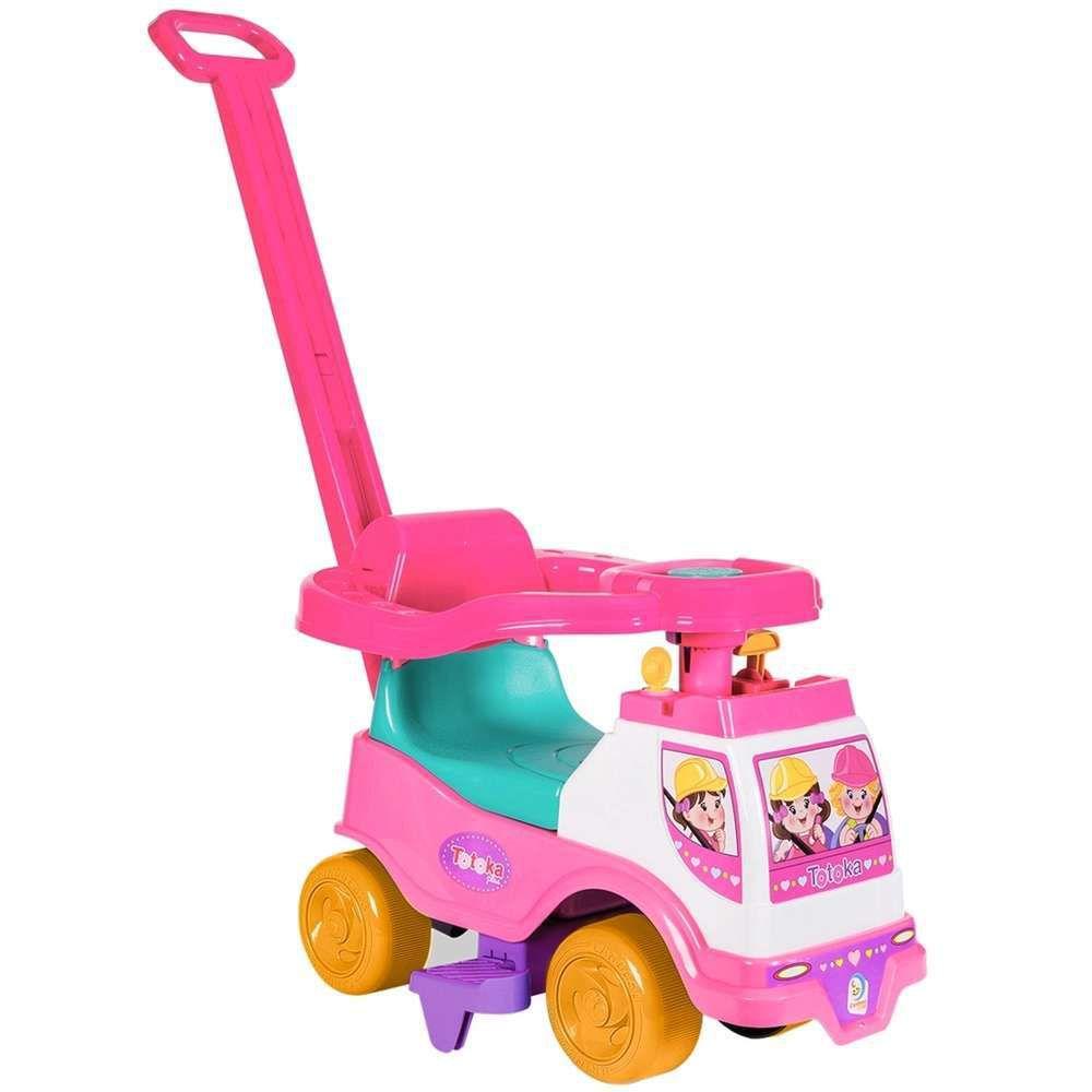 Carrinho de Passeio Infantil Totoka Plus Rosa – Cardoso Toys