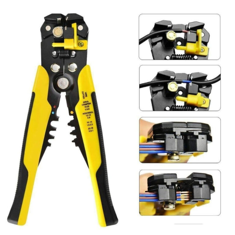 Alicate Automático Decapador Crimpador 5 Em 1 Ali
