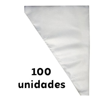 Saco De Confeitar Medio 100 Unidades Confeitaria B