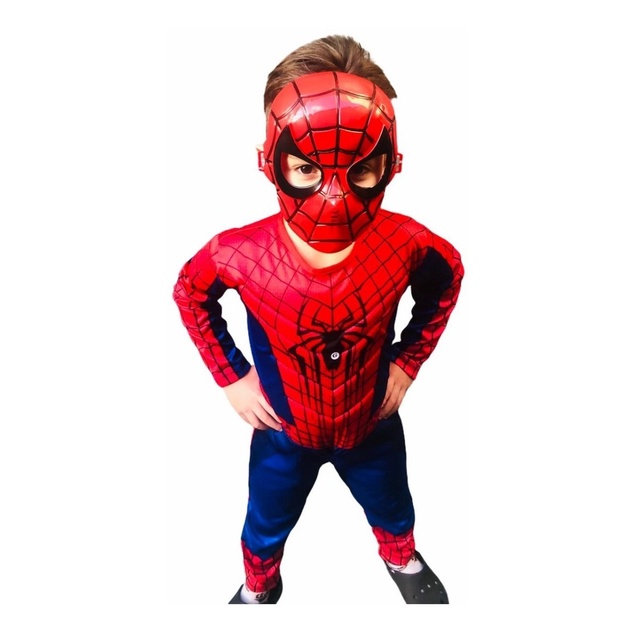 Roupa Infantil Fantasia Longa Com Enchimento Homem