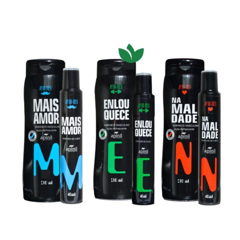 KIT 2 Unidades APINIL (1 Sabonete Masculino  + 1 P