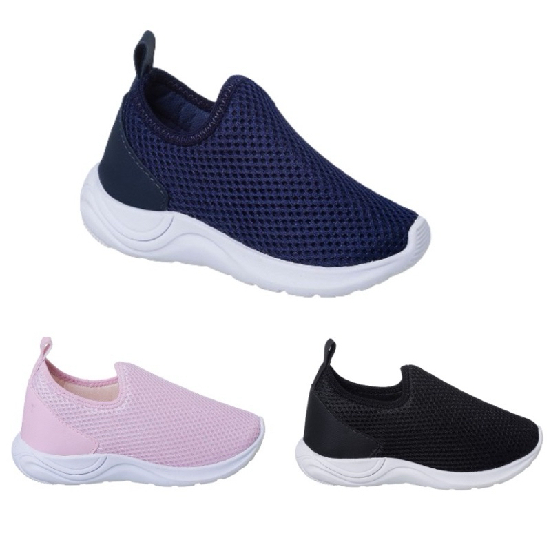 Tênis Calce Facil infantil Menina e Menino  Confortável Leve Dia Dia Escola