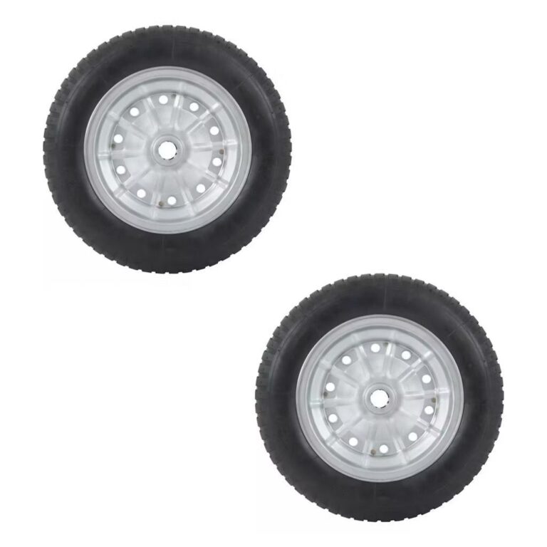 kit 2 Rodas Pneu E Câmara Completo para Carrinho 