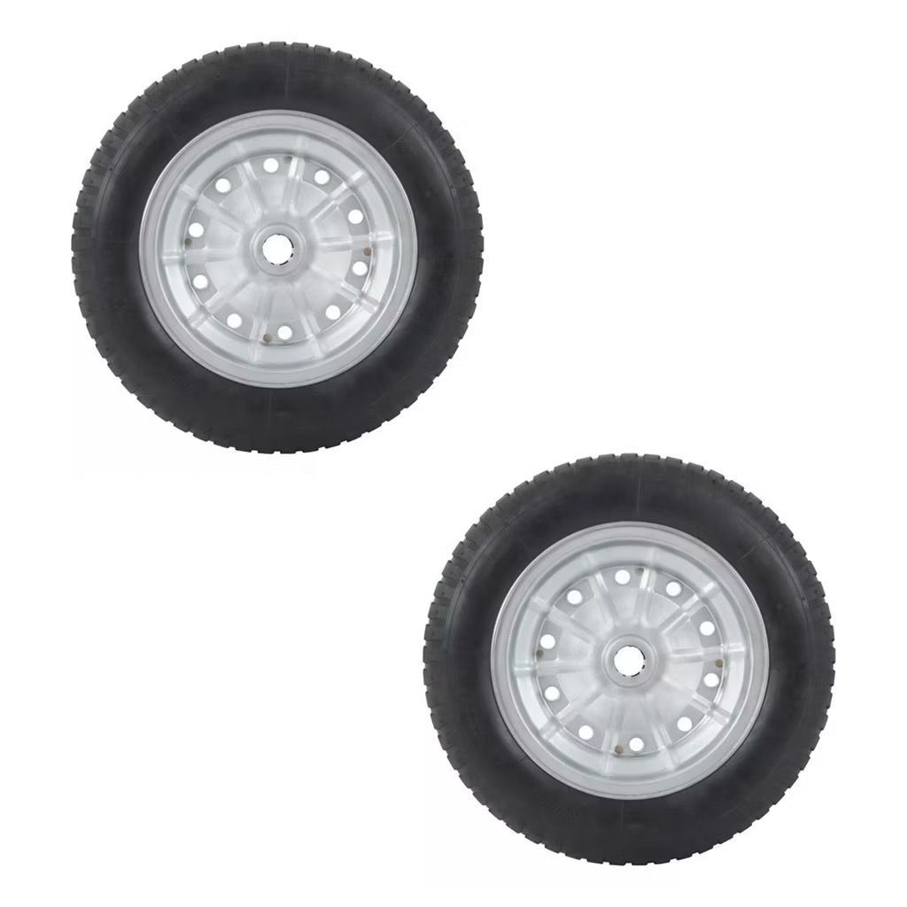 kit 2 Roda Pneu E Câmara Completo para Carrinho De Mão Carriola Reforçado Carrinho de CargaS