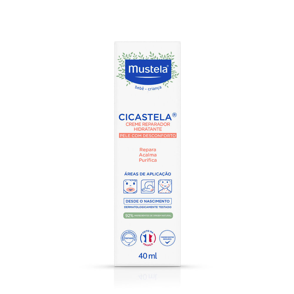 Creme Reparador Mustela Cicastela Hidratante 40ml