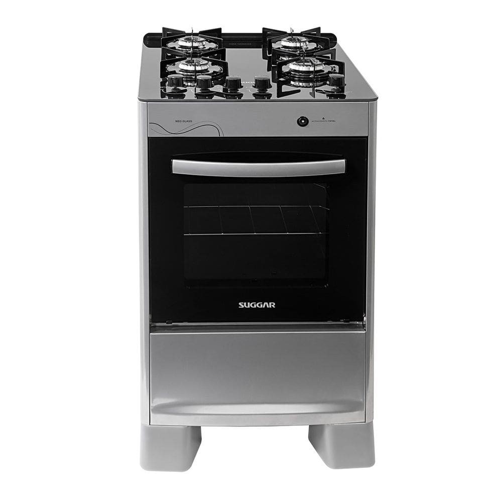 Fogão Suggar Neo Glass: Cozinha Moderna e Eficiente