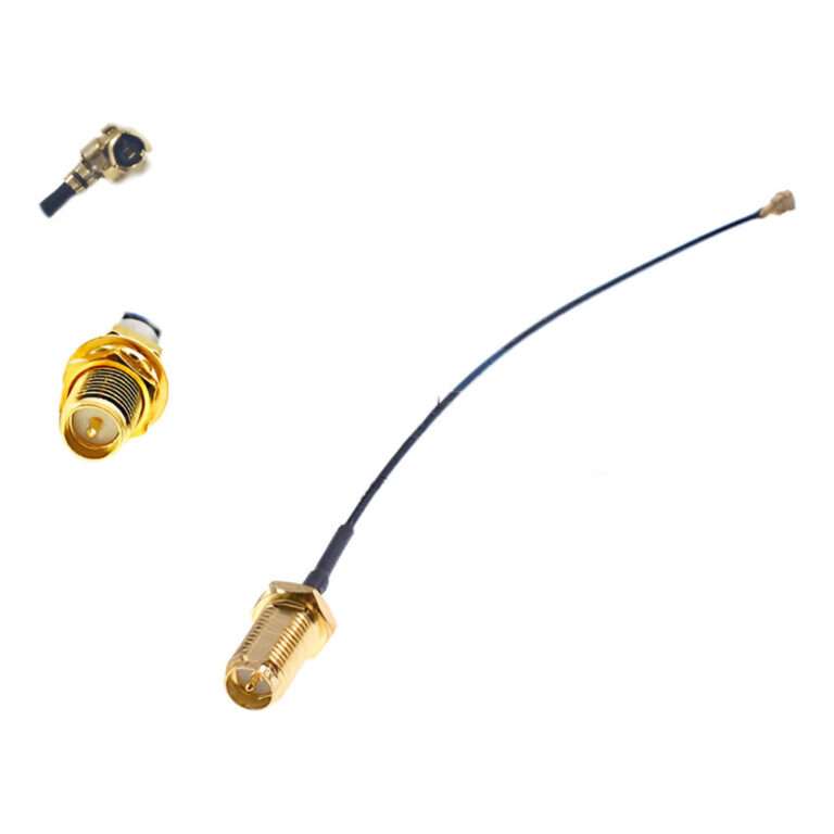 Kit 2 Pigtail Ipex1 Para Macho Para Sma Femêa Ou 