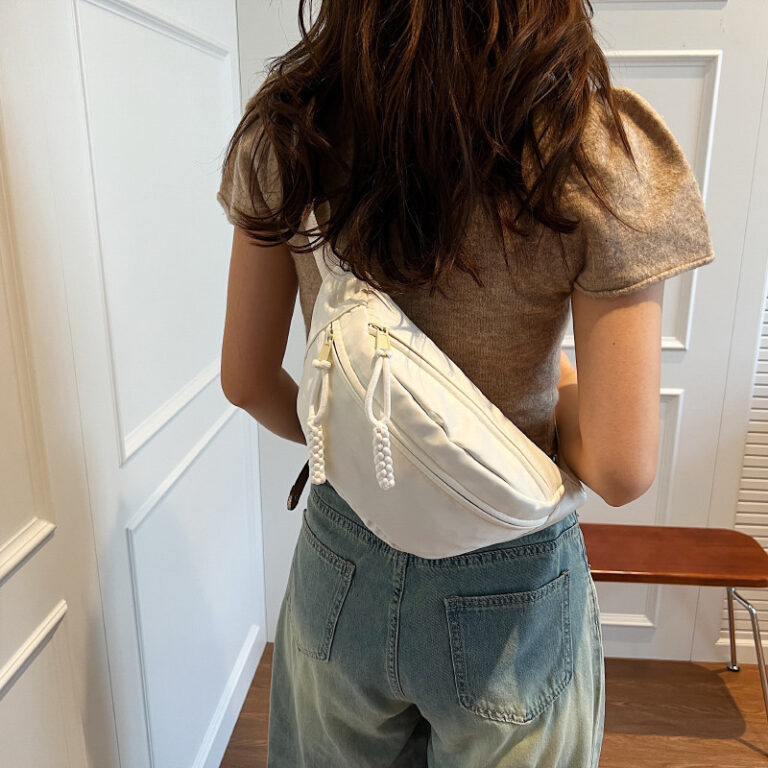 Novo casual feminino crossbody saco de náilon sac