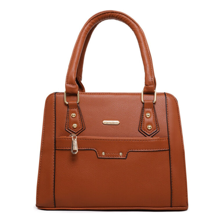 Bolsa Transversal Alça De Mão Média Couro Femin