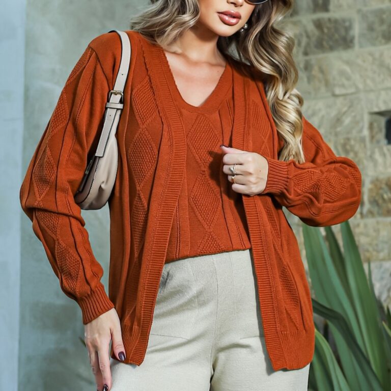 Twin Set Tricot Camiseta e Casaco