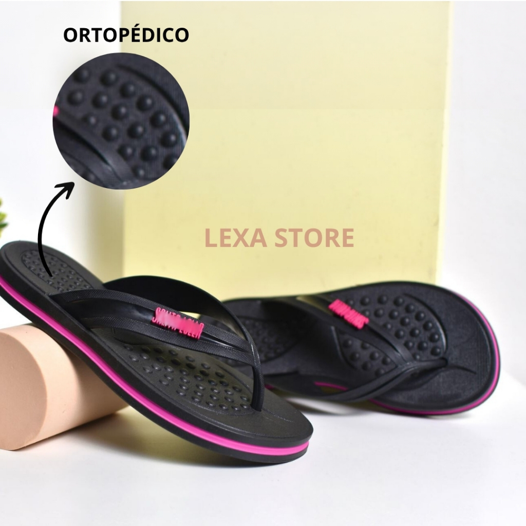Chinelo Ortopedico Feminino Confortavel Antiderrapante Lançamento SL Ultraconforto Flex
