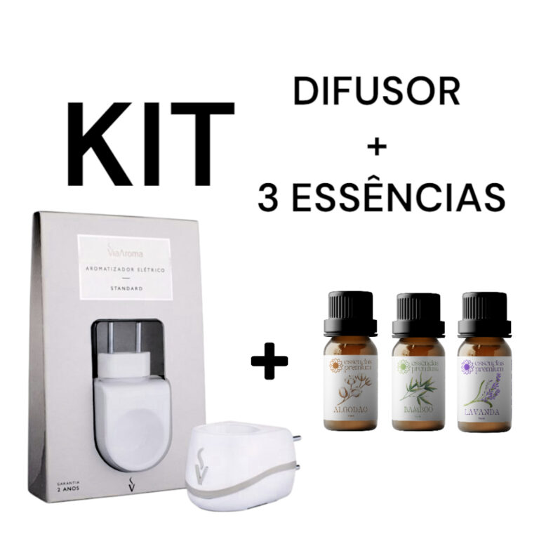 Difusor Aromatizador Elétrico Standard Bivolt Via
