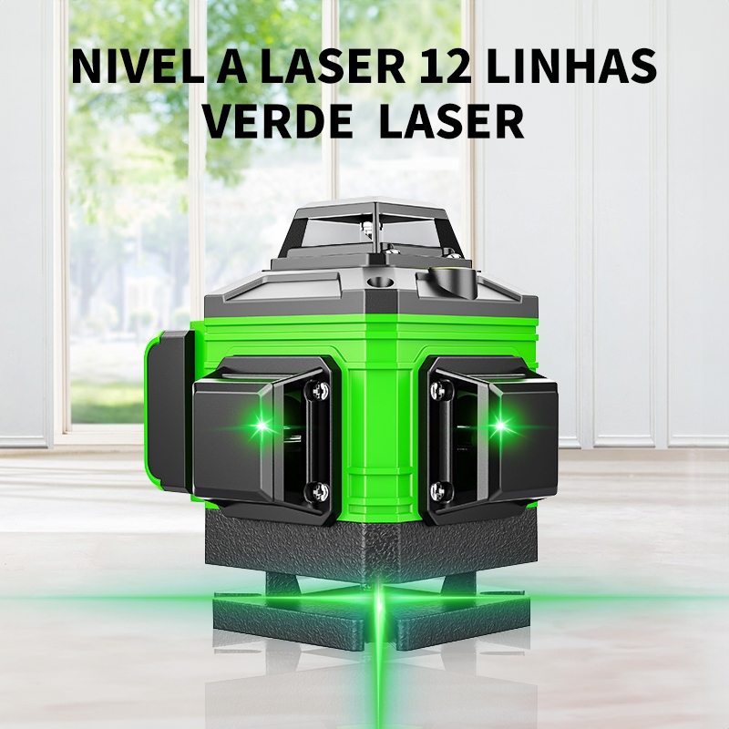 8/12/16 Nivel a Laser Profissional Ajustável Nível 360 ° Laser Nível a Level Medição Da Linha De Fer