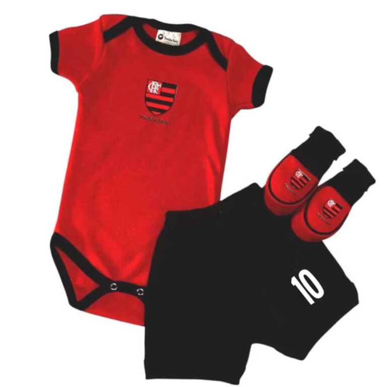 Kit bebê Licenciado Torcida Baby Oficial, temáti