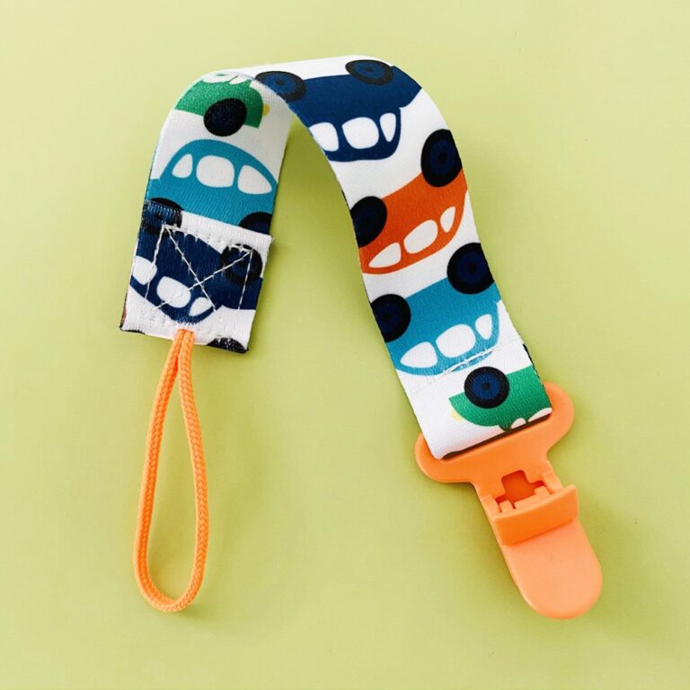 Prendedor de Chupeta Buba Clip com Trava Azul R