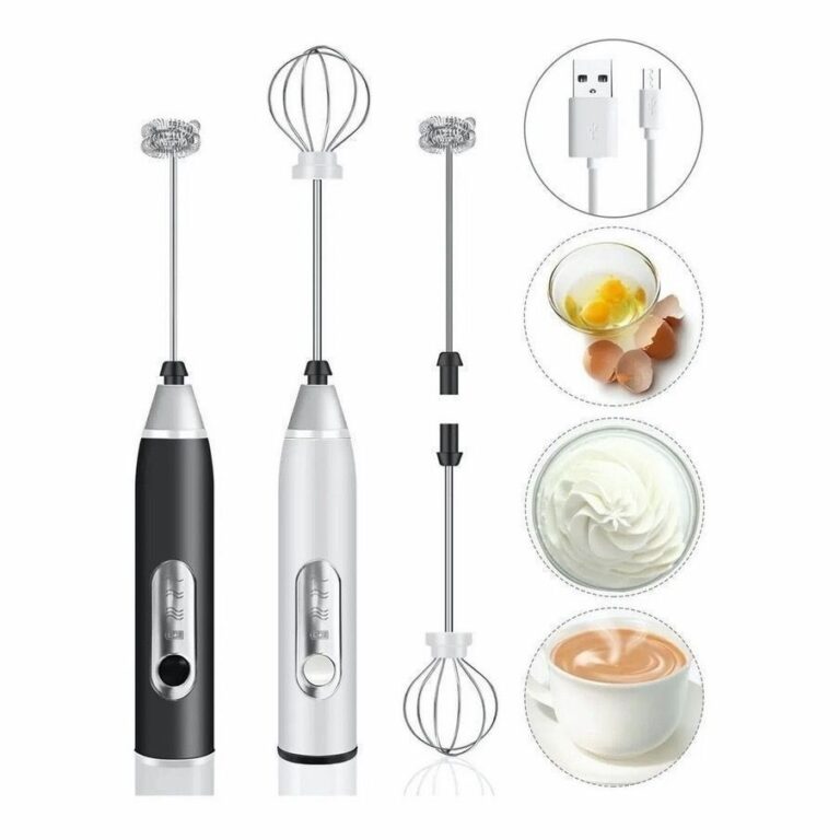 Batedor Misturador Mixer Elétrico para Bebidas Le