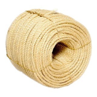 200 Metros de Corda Sisal Natural 3mm Para Artesan