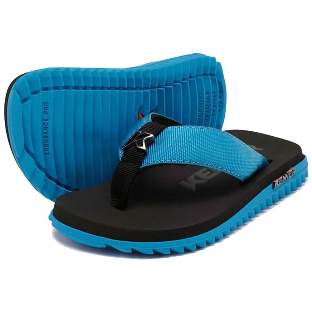 Chinelo Infantil Kenner Kivah Kids TKS – Preto e Azul