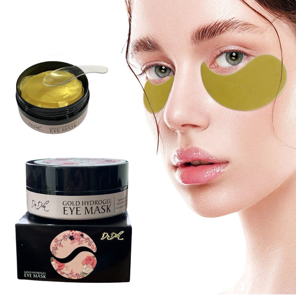Kit 60 Adesivos Trata Olheiras Colágeno Antirrugas Gel Pads