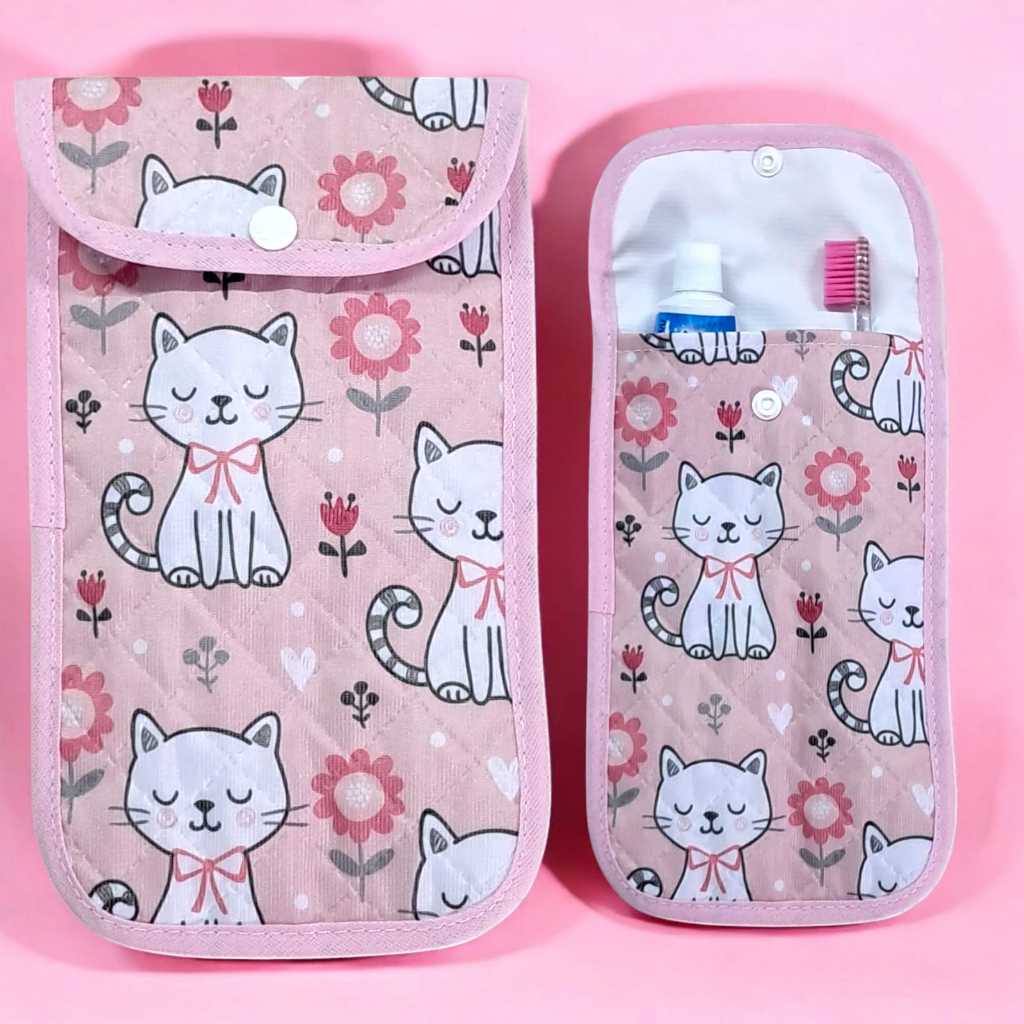 Necessaire Higiene Bucal, Grátis uma Toalhinha