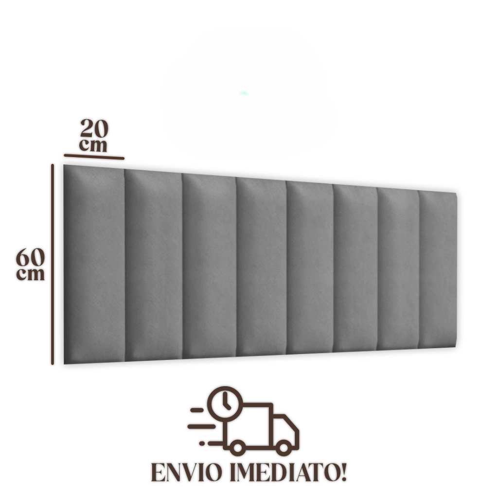 CABECEIRA DE CAMA BOX ADESIVA MODULADA  60X20 – Renove Seu Quarto com Estilo ENVIO IMEDIATO
