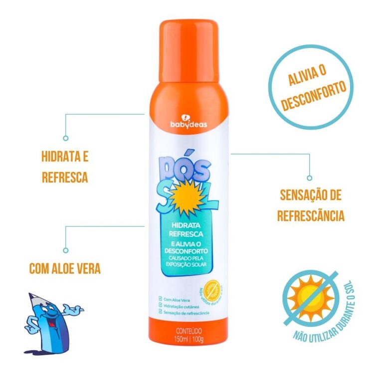 PÓS-SOL SPRAY HIDRATANTE 150ML ALÍVIO DO DESCONF