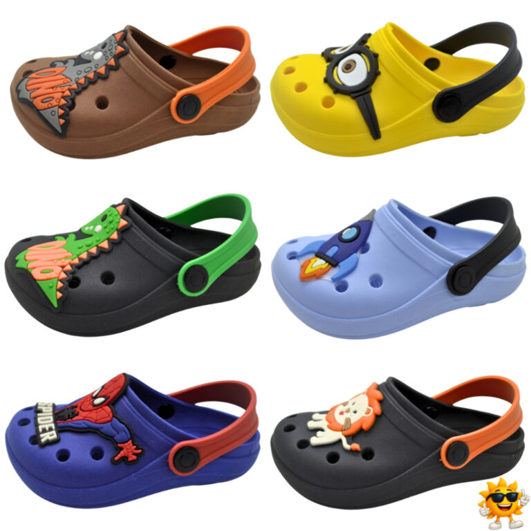 Babuche Infantil Menino com Personagens 2 em 1  Le