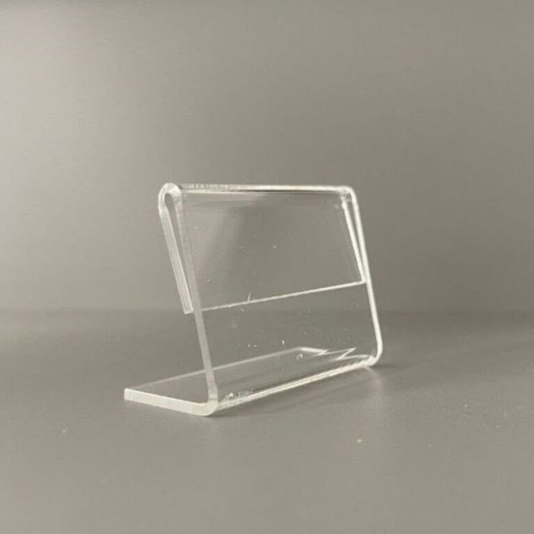 Kit com 30 Display Porta Preço Acrílico 5x3cm Id