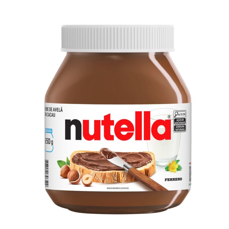 CREME DE AVELÃ NUTELLA POTE GRANDE 650G