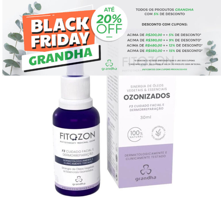 Grandha Óleo de Girassol Ozonizado  Fitozon F3 Cu