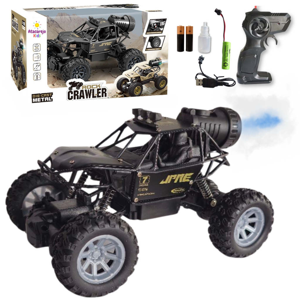 Carrinho Controle Remoto Grande Brinquedo Off Road Recarregavel