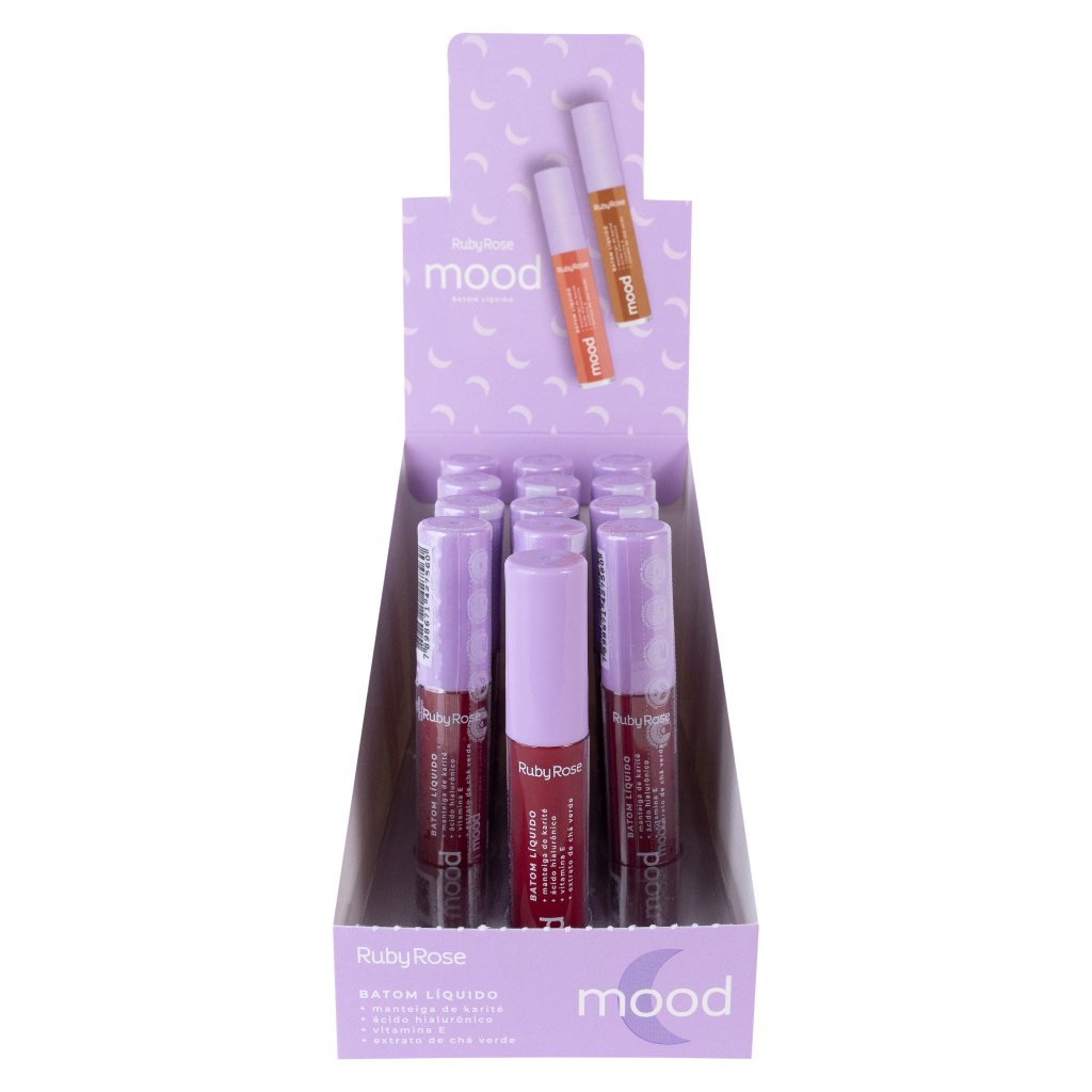 Ruby Rose Hb 566-1 Batom Liq Feels Mood Box C/12 (Desire)