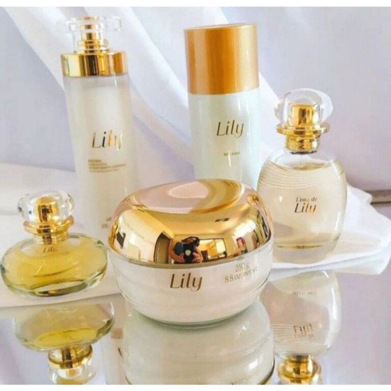 KIT lili 350ml creme e perfume acetinado corpo e m