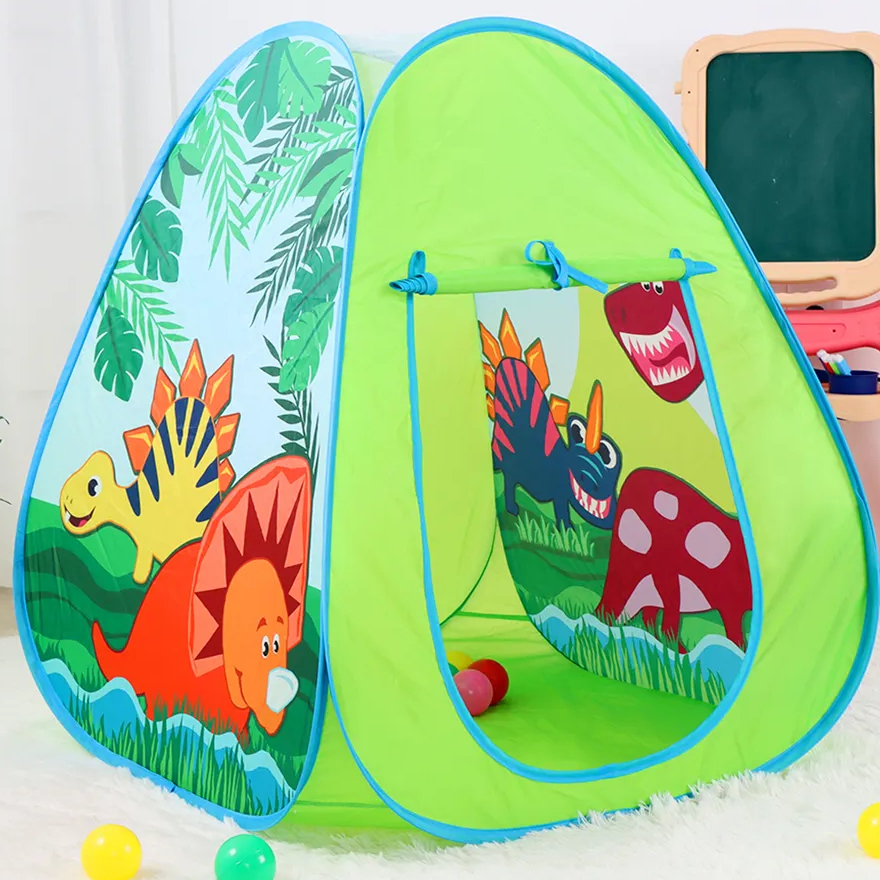 Barraca Estampa Dinossauro Alta Definição –  90cm – Monta Automática – Poliéster Premium – Inmetro