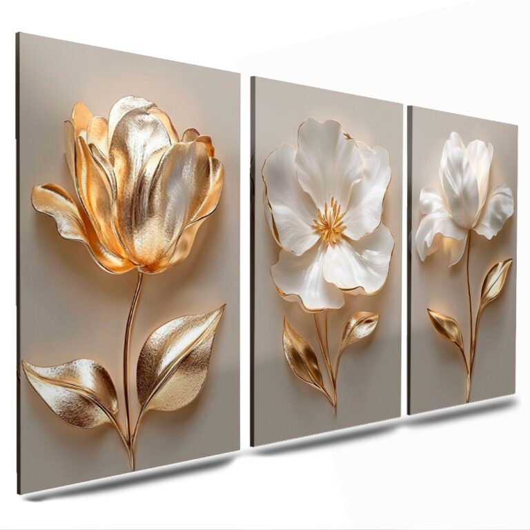 quadro grande para sala cozinha decorativo flor fl