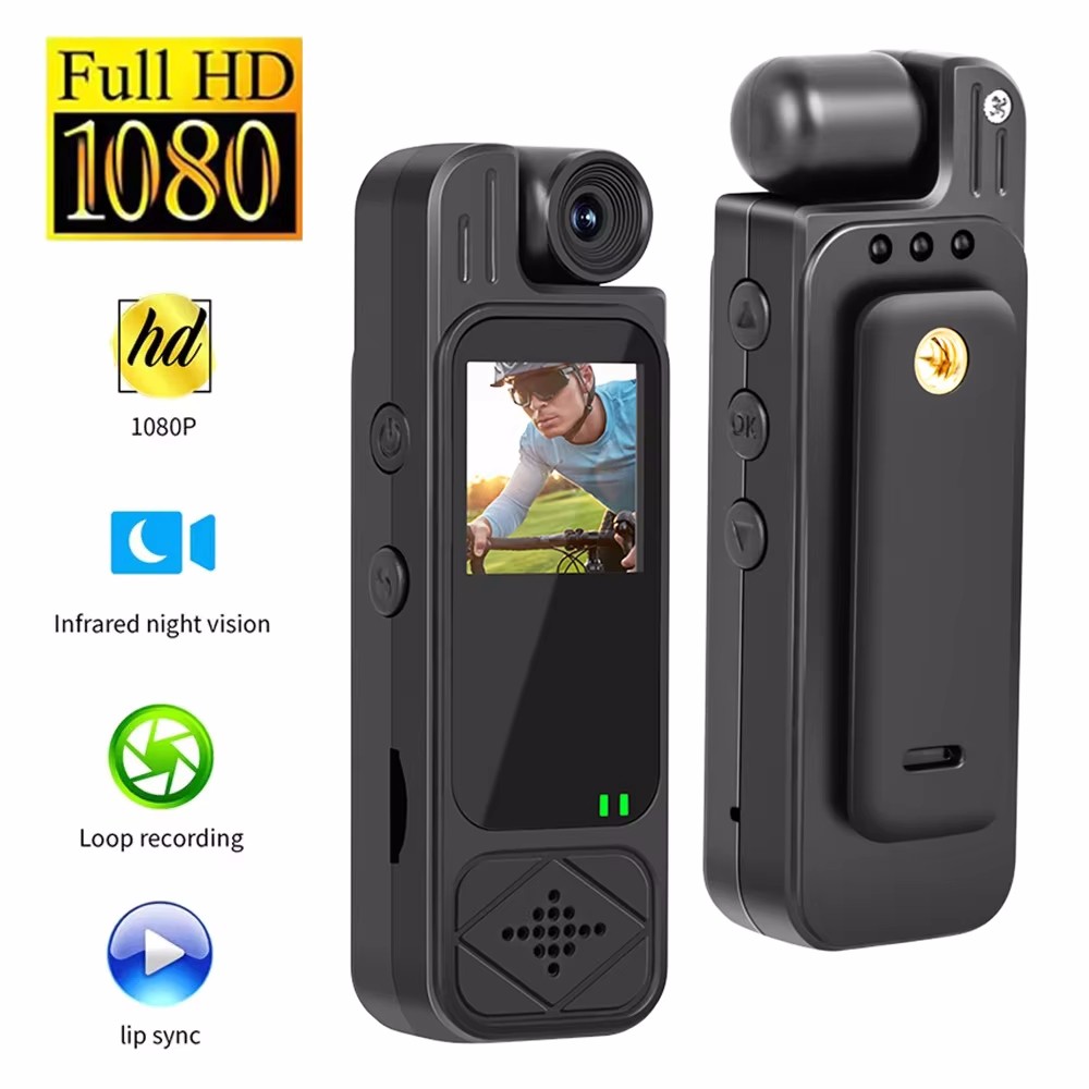 Mini Câmera WiFi 4K HD Câmera Esportiva Infravermelha Visão Noturna Gravador De Vídeo Digital Bodyca