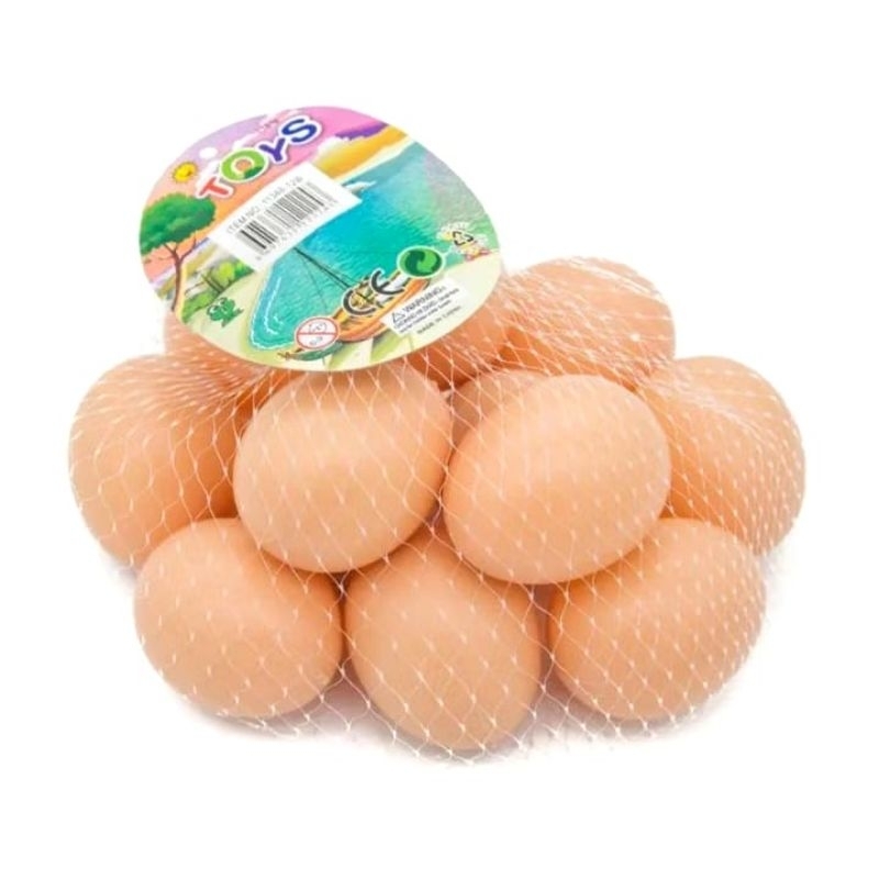 Ovo de Galinha de Plástico