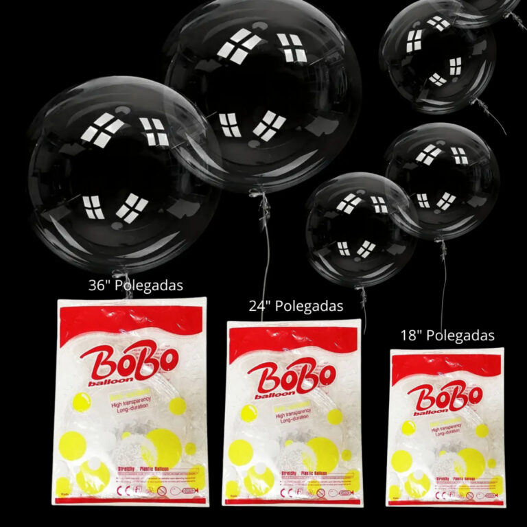 Balão Bubble Bolha Transparente 18 24 36 Polegada