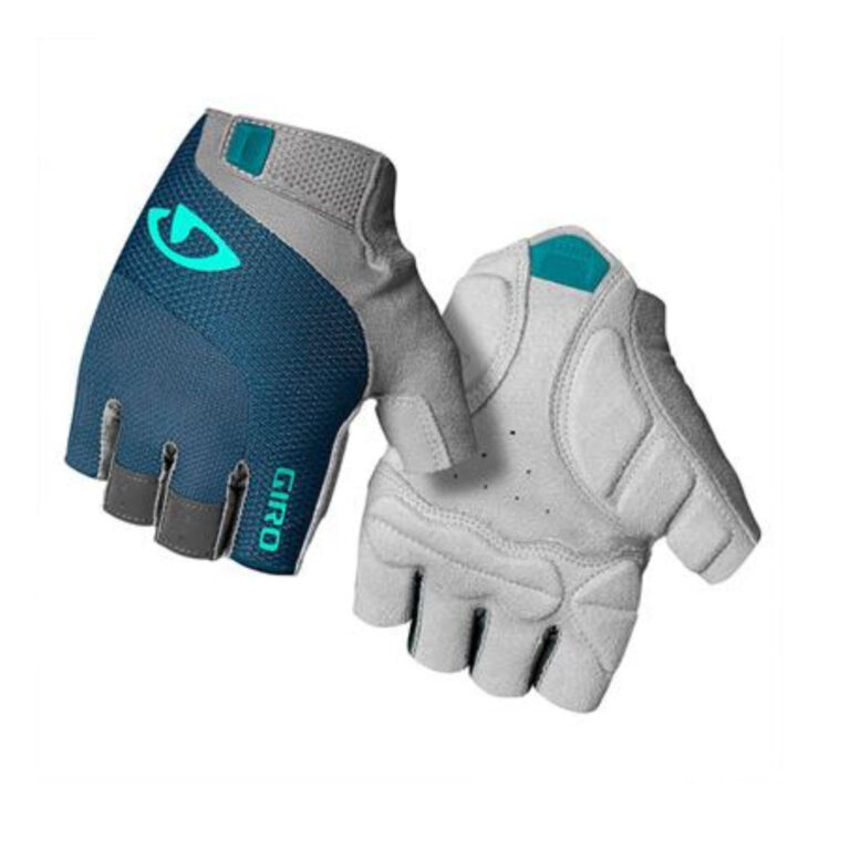 Luva Ciclismo Feminina Giro Tessa Azul/Cinza G