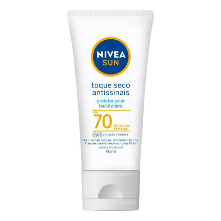 PROTETOR SOLAR TOQUE SECO ANTISSINAIS FPS70 NIVEA 