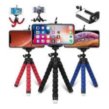 Mini Tripé Flexível De Mesa Suporte Para Celular