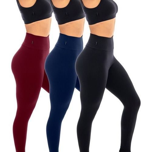 Kit 3 calça legging flanelada peluciada grossa ca