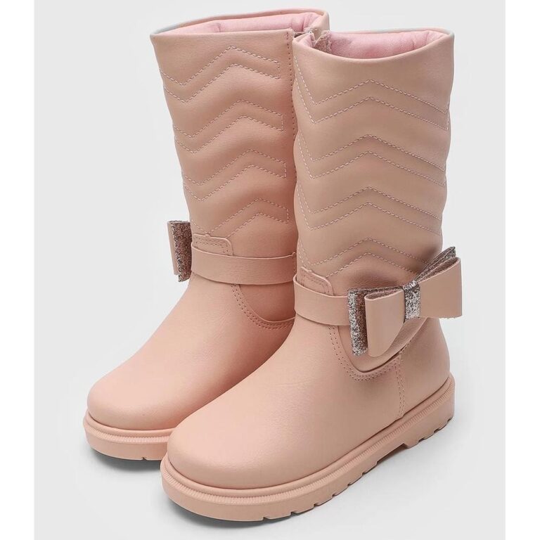 Bota Infantil Pé com Pé Guty Menina – Rosa