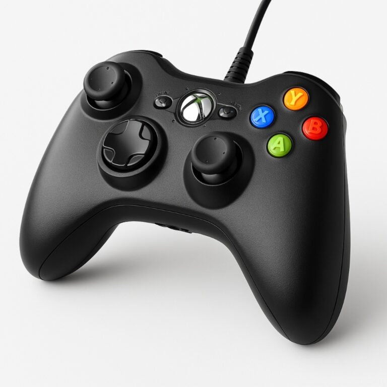 Controle De Xbox 360 ou Play Com Fio Usb Para Vide