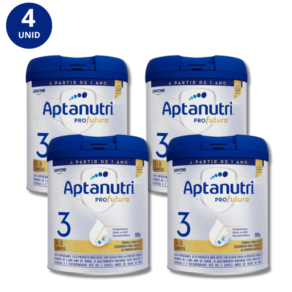 Kit 4x Fórmula Infantil Aptanutri Profutura 3 Dan