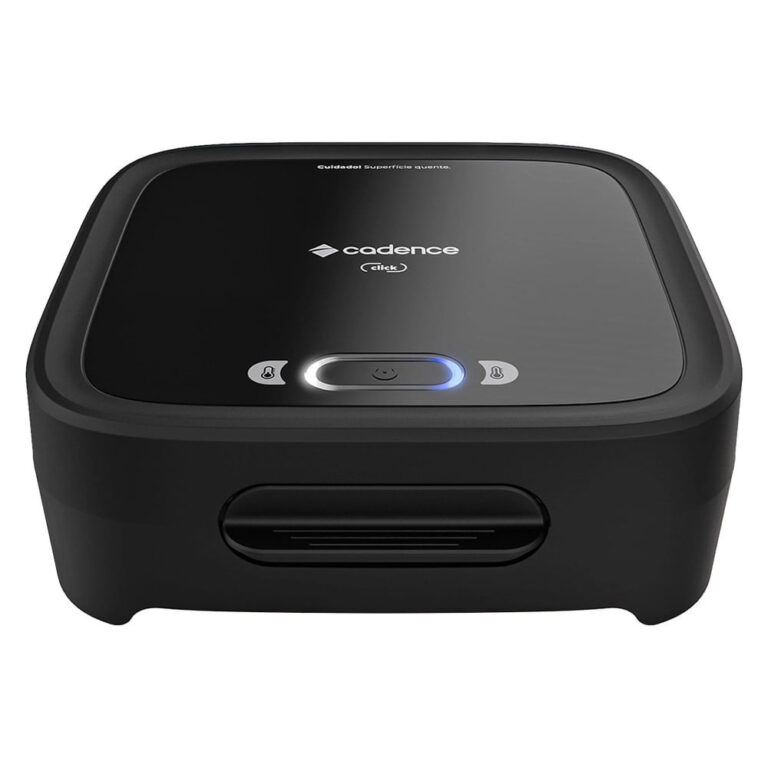 Sanduicheira e Grill Cadence Click SAN400 Preta &#