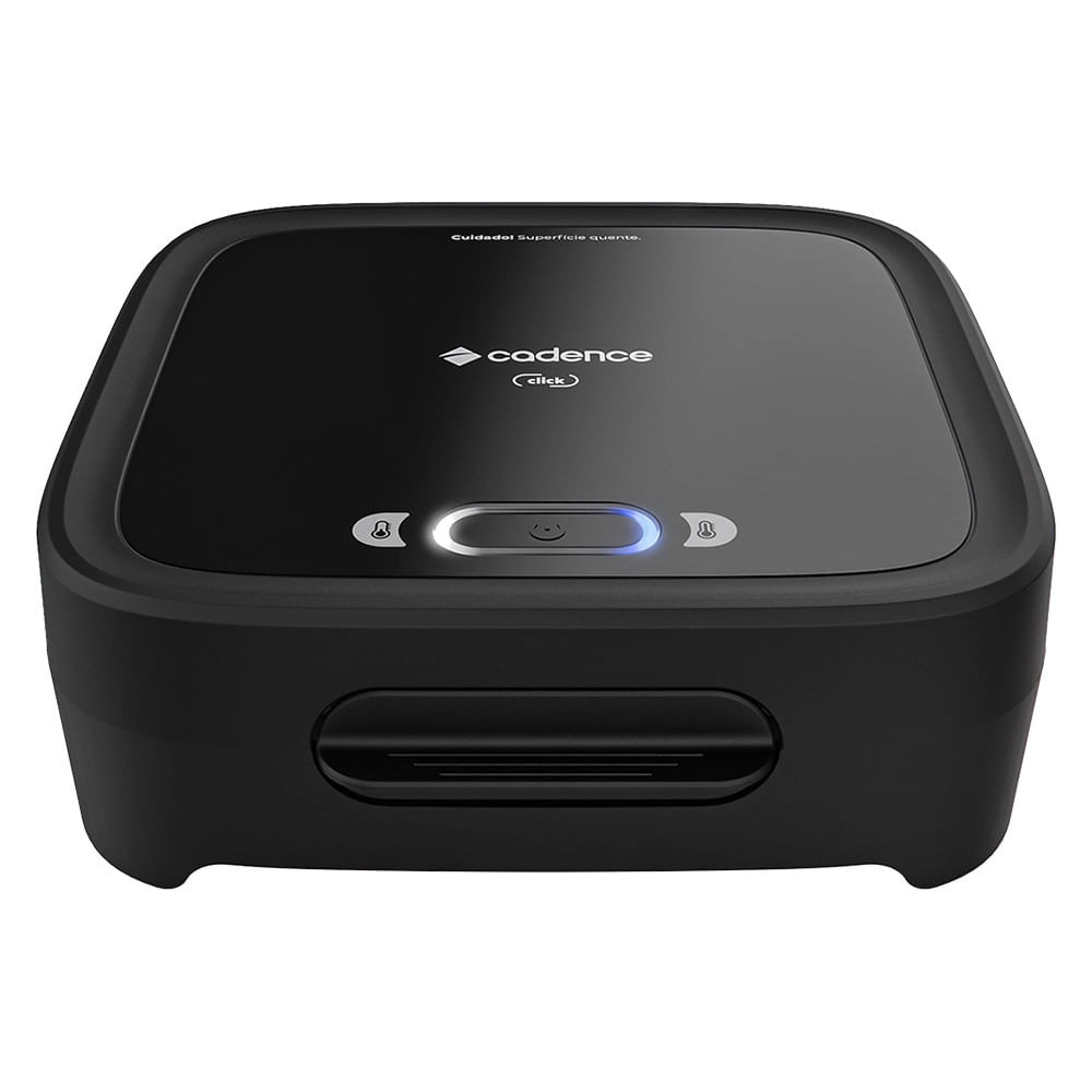 Sanduicheira e Grill Cadence Click SAN400 Preta – 750W 220V