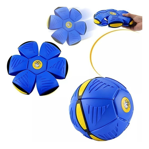 Bola Mágica Maluca Pets Kids Disco Voador Led Luz